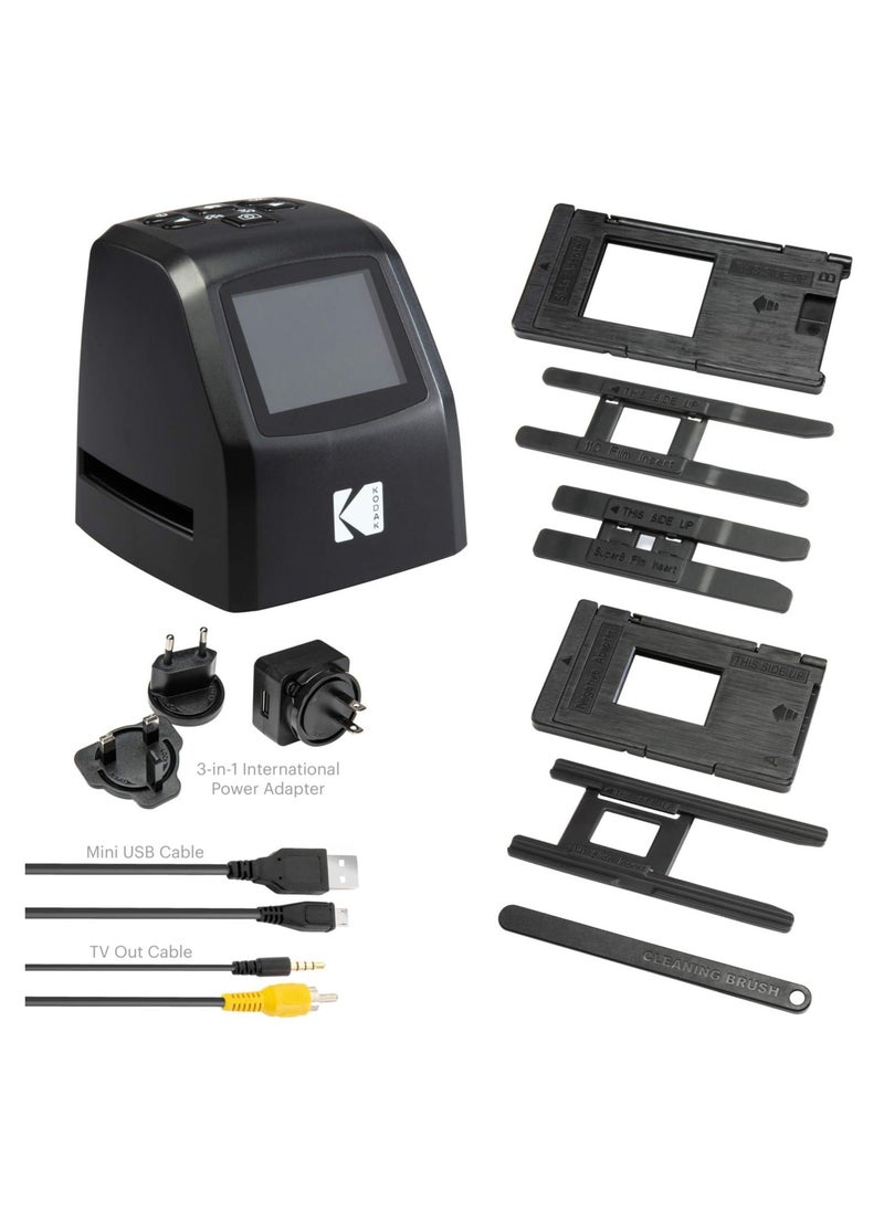 RODFD20 Mini Digital Film & Slide Scanner – Converts 35mm, 126, 110, Super 8 & 8mm Film to 22MP JPEG Images