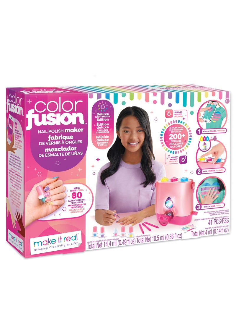 Make It Real Color Fusion Nail Polish Maker - Deluxe Pack