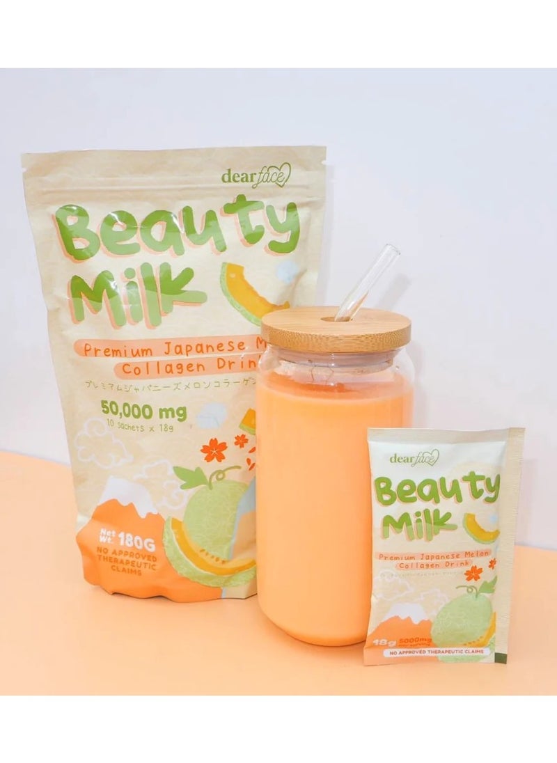 Beauty Milk Premium Japanese Melon Collagen Drink