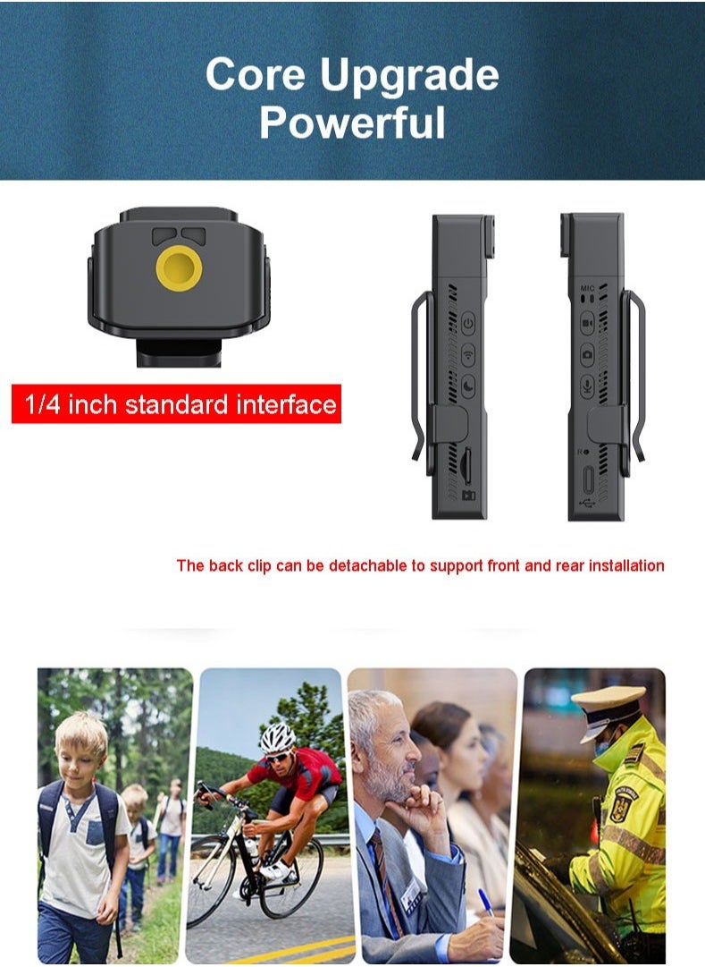 GULFLINK MD32-2K 1080P HD Mini Portable Digital Video Recorder Body Camera.