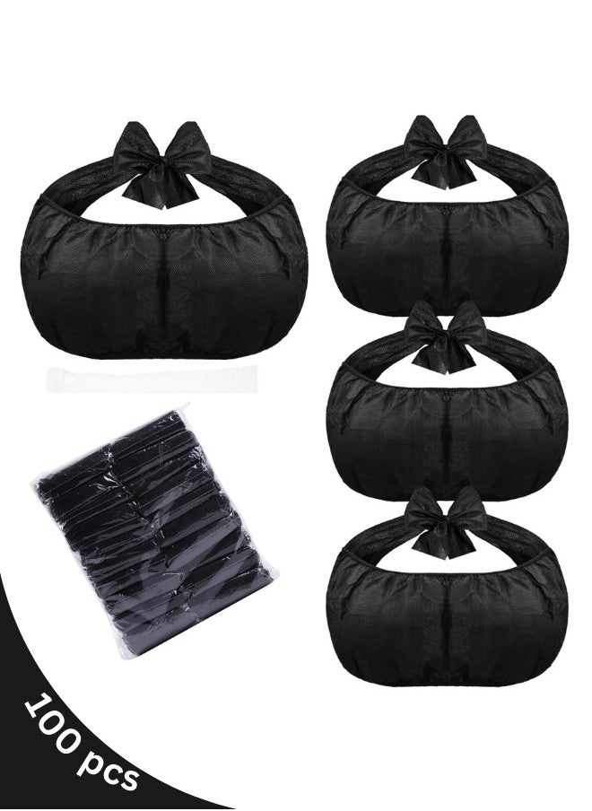 Disposable Bra For Women Non-Woven Individually Packed Black (100 PCS)