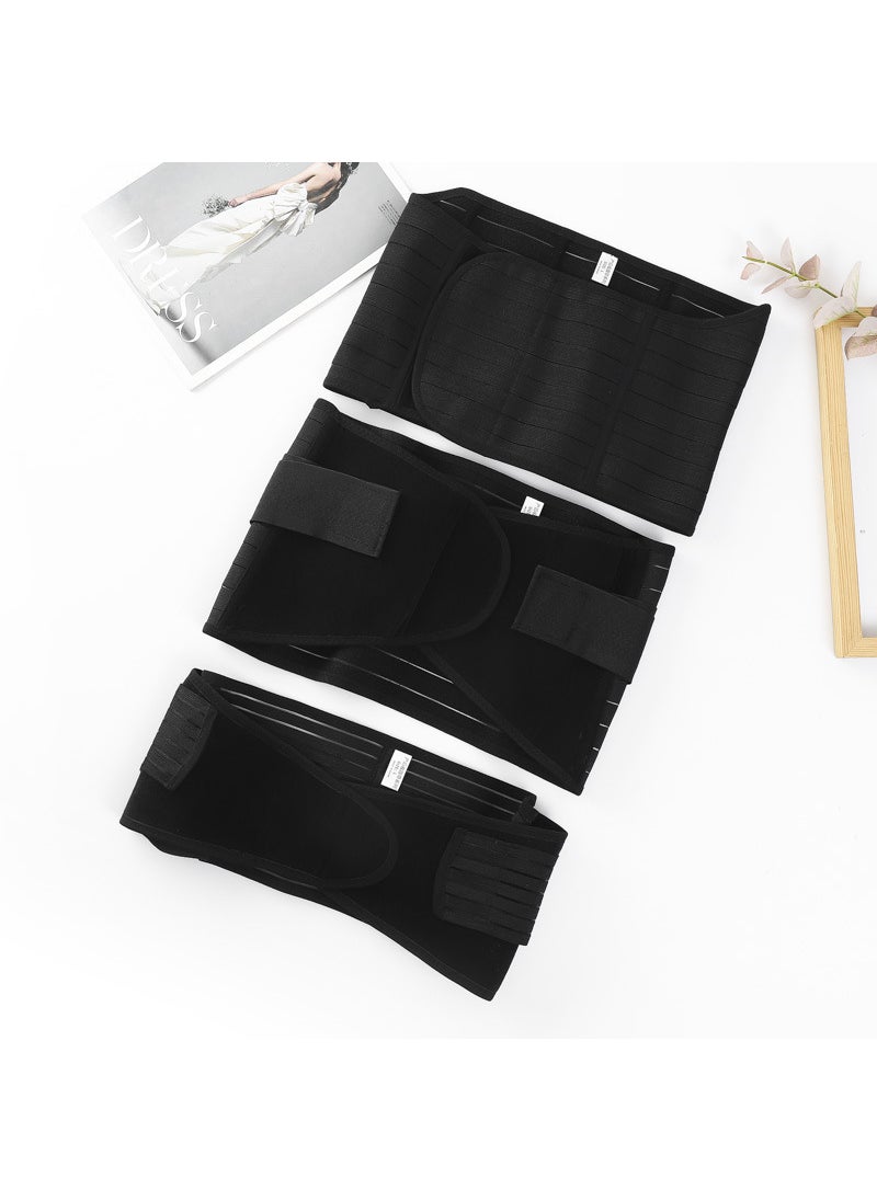 Strengthen postpartum abdominal belt three-piece set of natural caesarean section restraint belt breathable abdominal belt factory direct sales