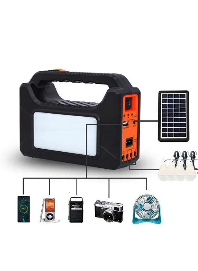 Multi-Function Portable Power Light solar panel External light bulb Emergency lighting power supply solar battery