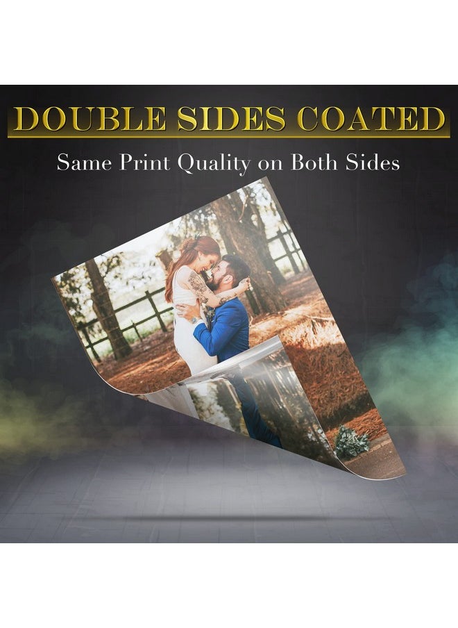 Premium Double Sided Photo Paper Luster 8.5 X 11 Inch 74Lb For Inkjet Printers 40 Sheets