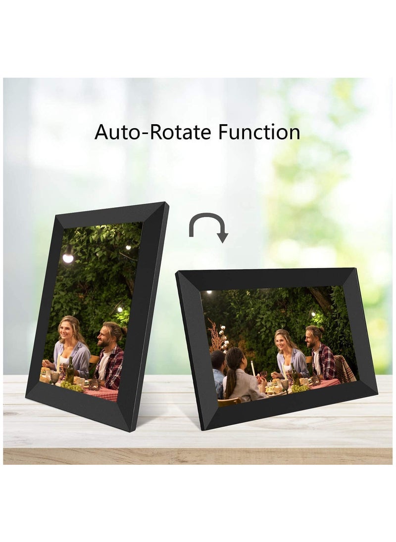 32GB Smart wifi Digital Photo Frame with 10.1 inch ips Touch Screen and 32GB Storage, Perfect for Displaying Your Favorite Photos and Videos