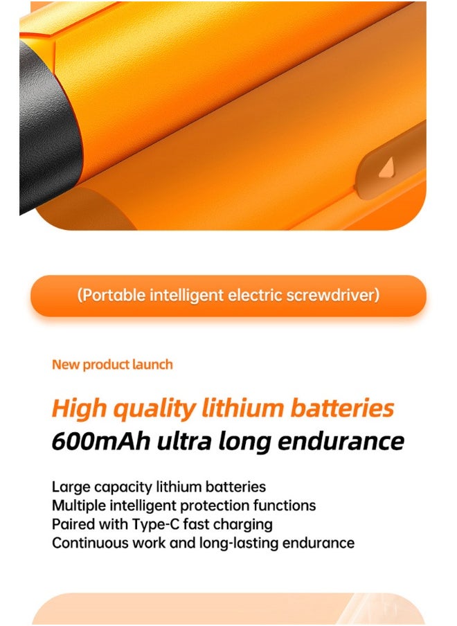46-in-1 Precision Electric Screwdriver Set - Silent, Durable, High Torque Rechargeable Tool for Home Repair