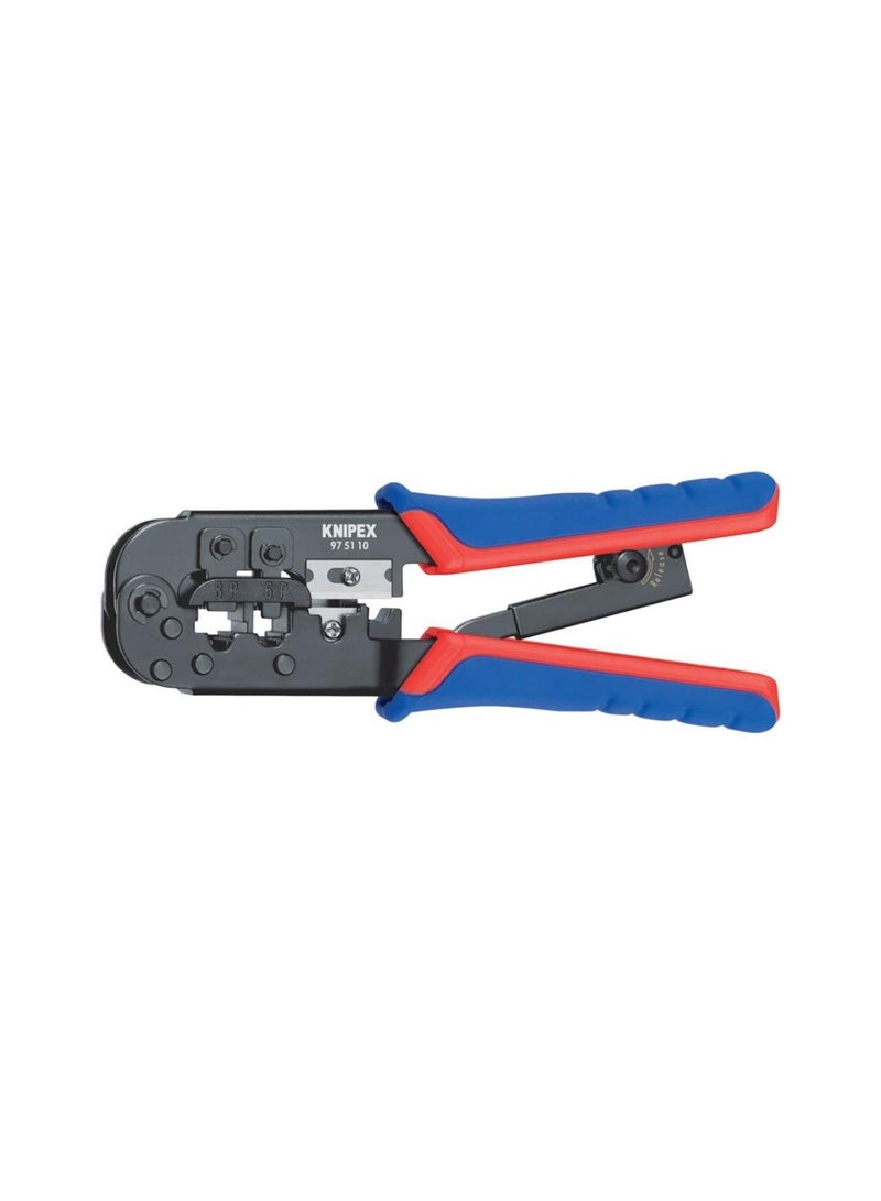 Crimping Pliers For Western PlugsKPX-975110 Red/Blue 26cm