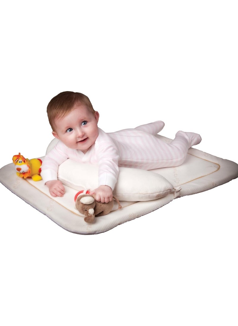 baby play mat clevamama TUMMY TIME BABY