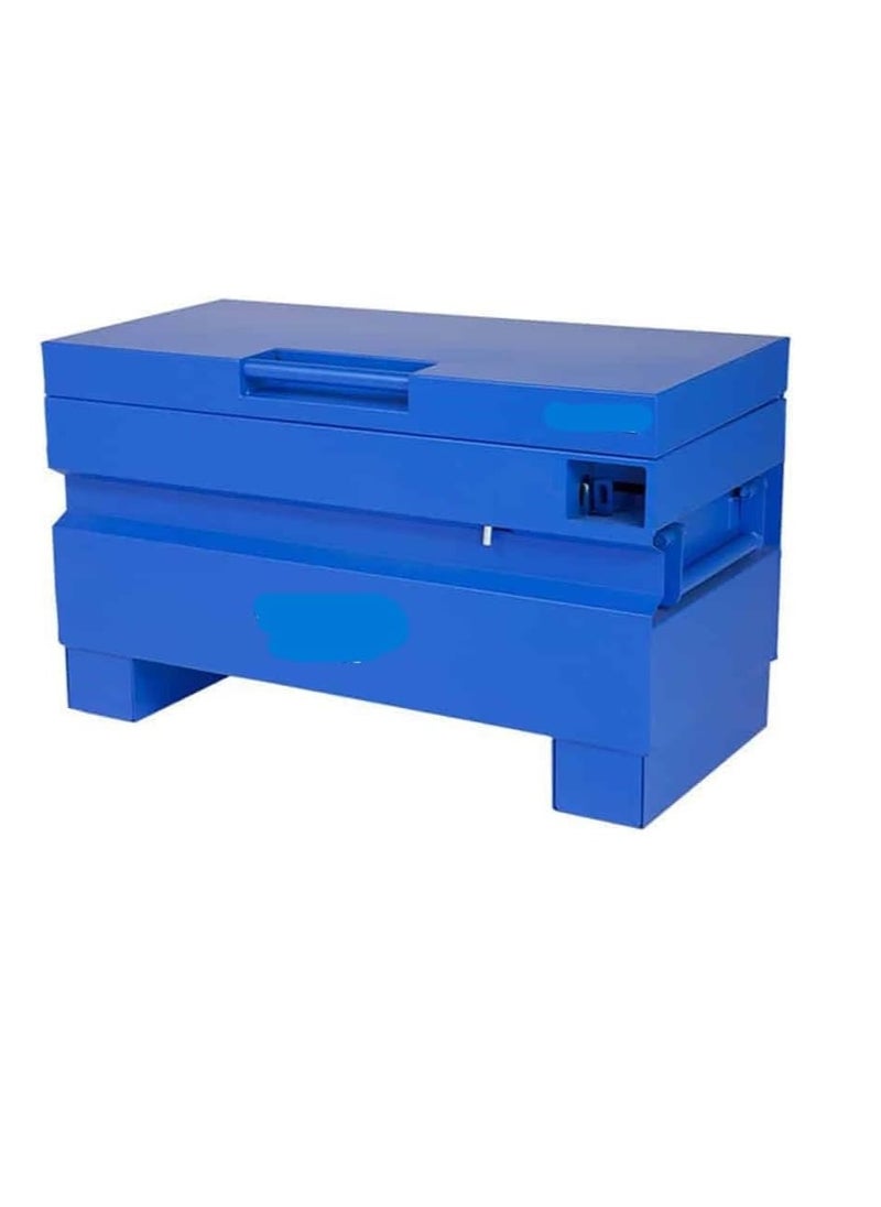 Heavy-Duty Steel Jobsite Tool Box