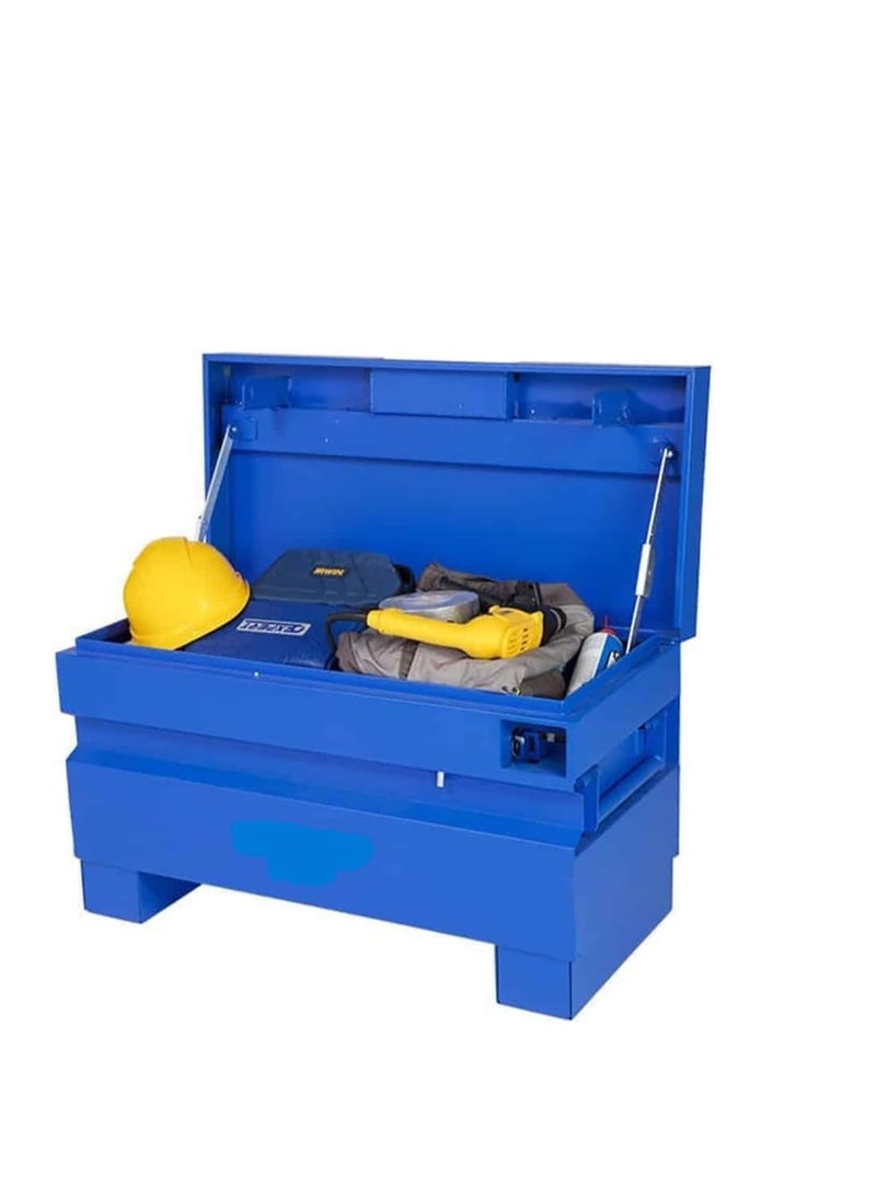 Heavy-Duty Steel Jobsite Tool Box