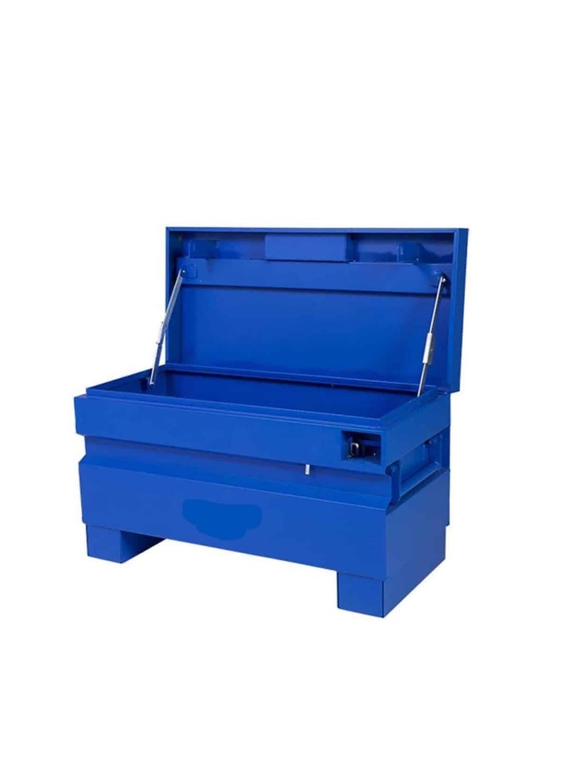 Heavy-Duty Steel Jobsite Tool Box