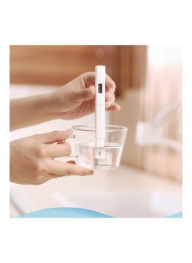 Professional Portable TDS Meter Detection Pen White 17x2x5cm
