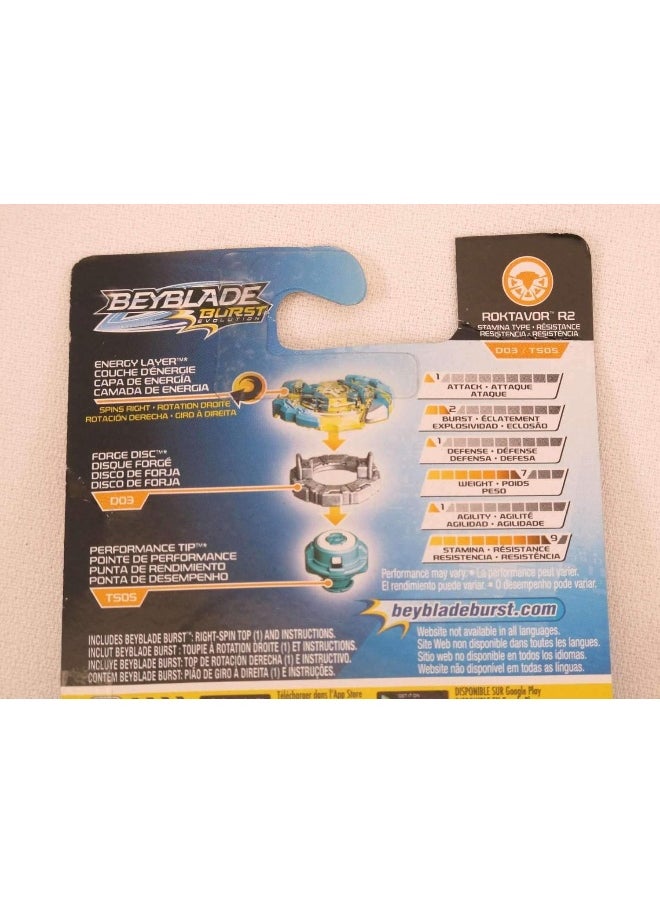 Bey Beyblade Single Top Roktavor R2
