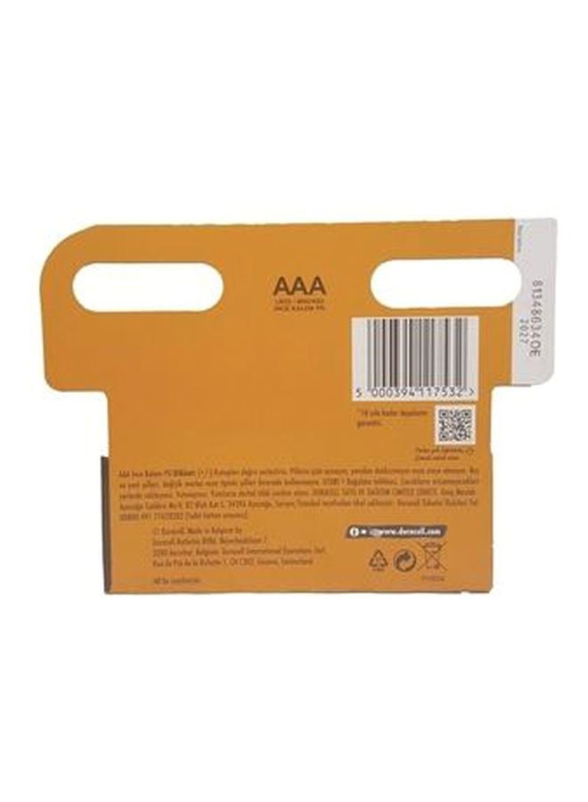 12-Piece Plus Power AAA Batteries Black/Beige/White