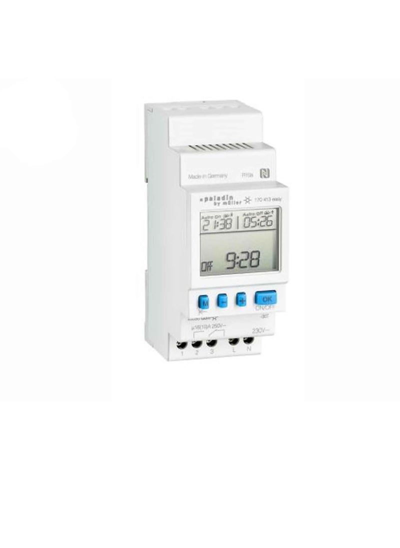 Astronomical Timer 230V 1 Channel Din Rail Mount 170413 Hugo Muller