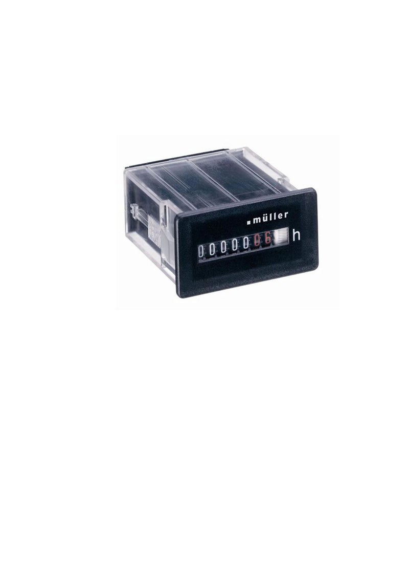 Time Counter Analog Panel Mounted 99,999h 50x25mm BW30.18