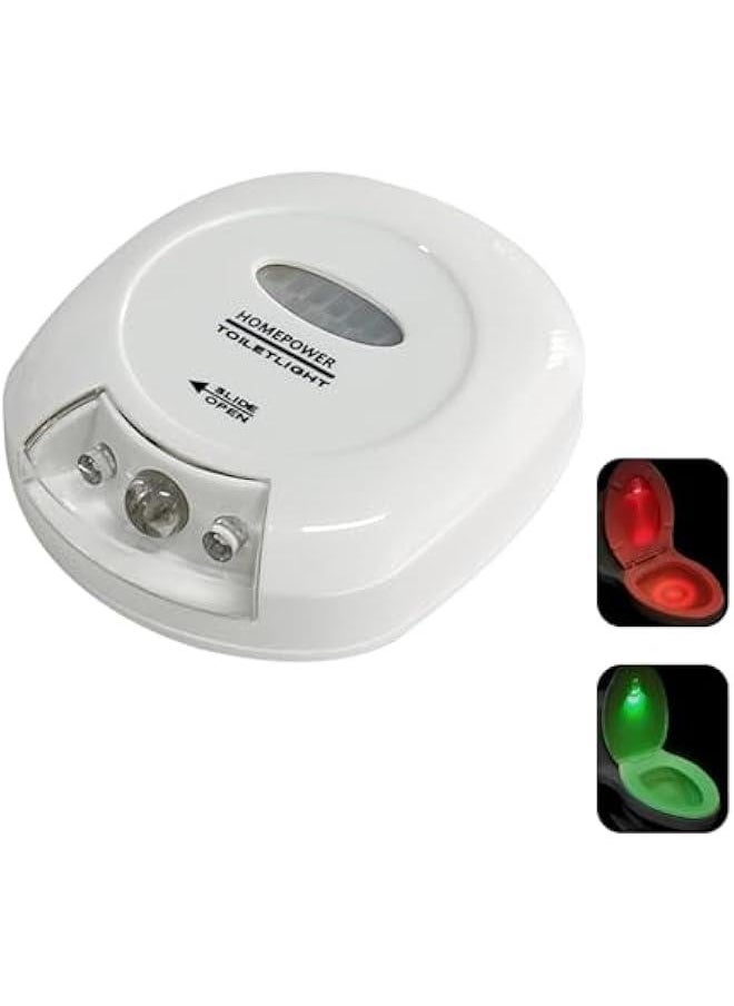 Battery Powered Body Sensing Automatic LED Light Motion Sensor Activated Night Lamp Bathroom Toilet Bowl Light