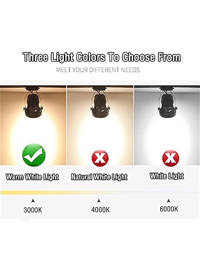 35W(75w Equivalent) PAR30 24pcs LEDs Warm White Spotlight Bulb E26 Project Tracking Light 24 Degree Beam (35W, Warm White)