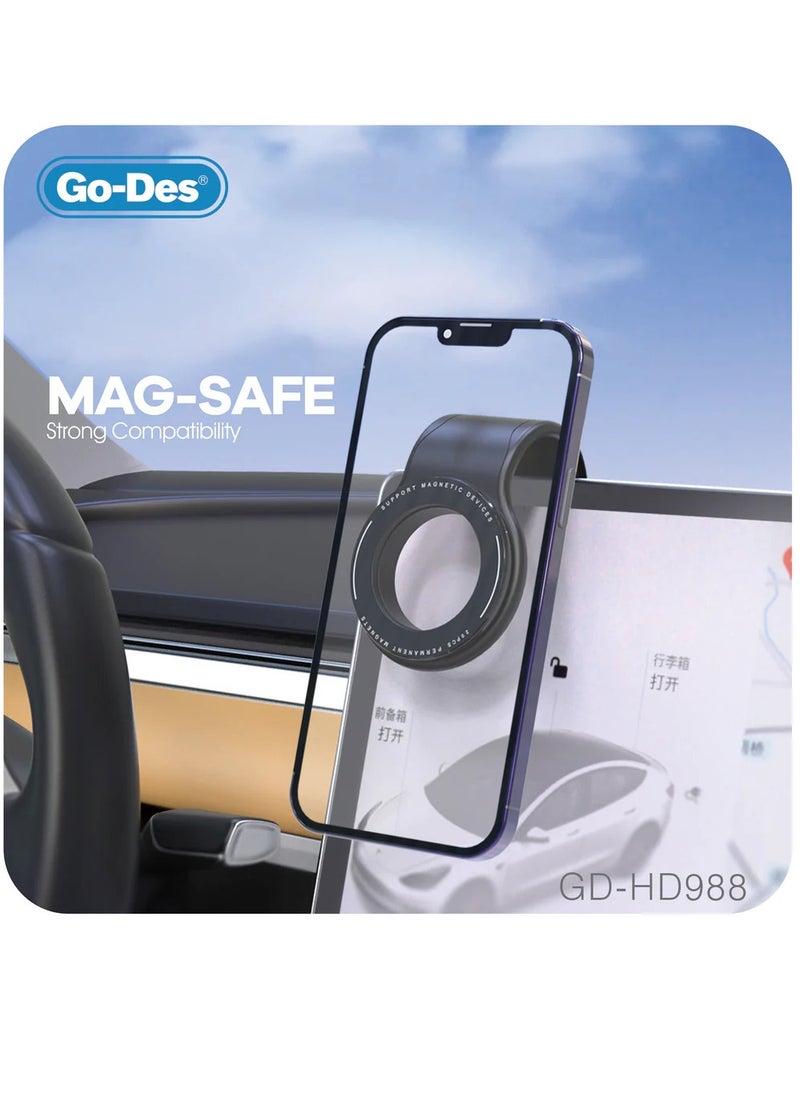 Go-Des Super Strong 20PCS Magnetic Fold Freely Car Phone Holder for iPhone Magnet GPS Car Support Mount