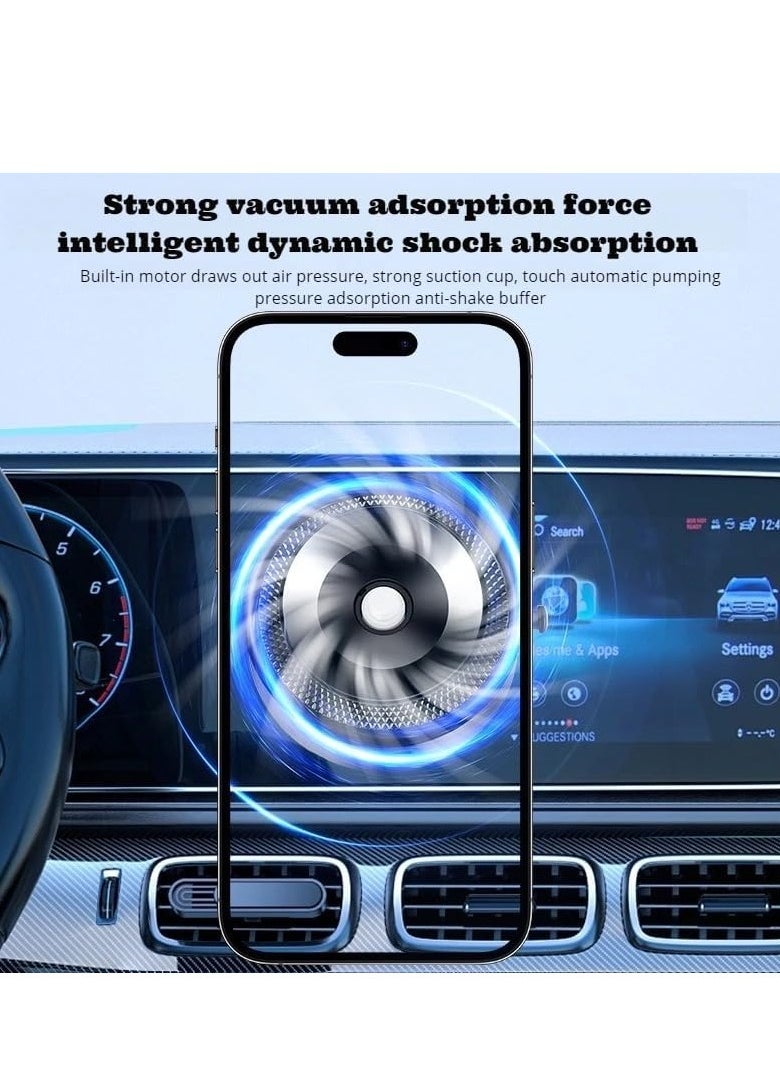 NEW Wireless Charging Magnetic Suction Phone Holder – Multi-Functional for Car, Home, Gym, and Office