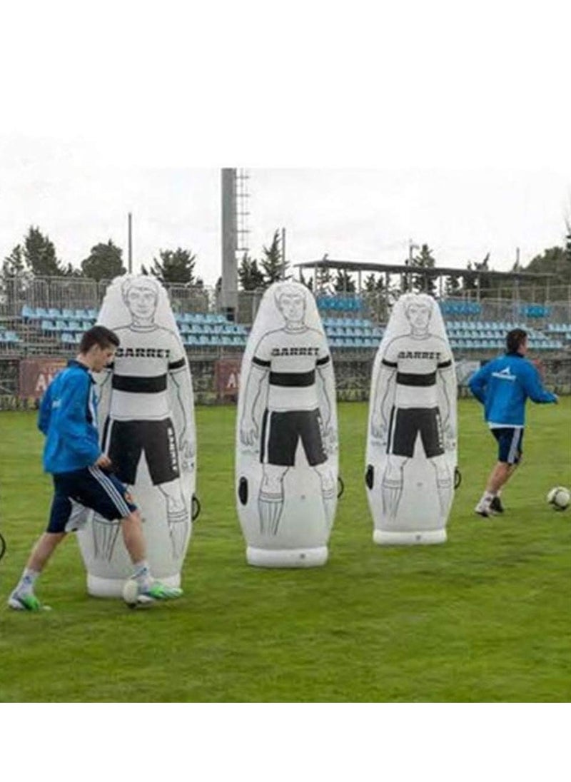Soccer Training Equipment Pvc Inflatable Free Kick Football Dummy Goalkeeper Soccer Training Dummy