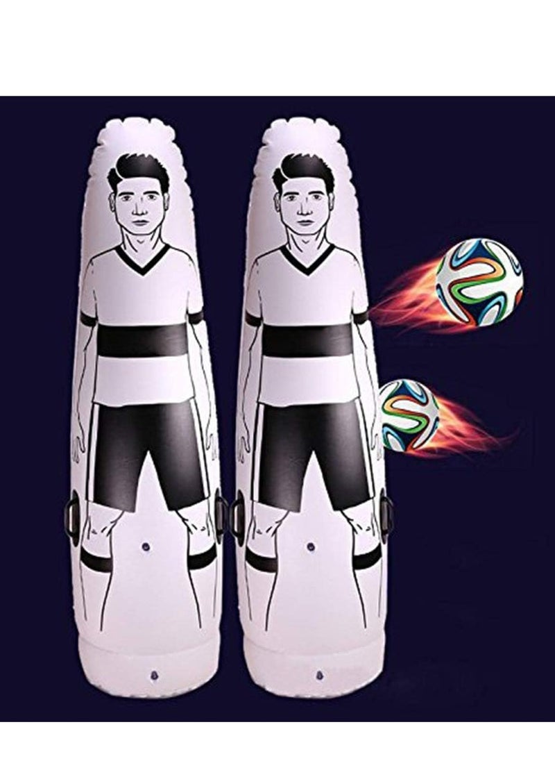 Soccer Training Equipment Pvc Inflatable Free Kick Football Dummy Goalkeeper Soccer Training Dummy