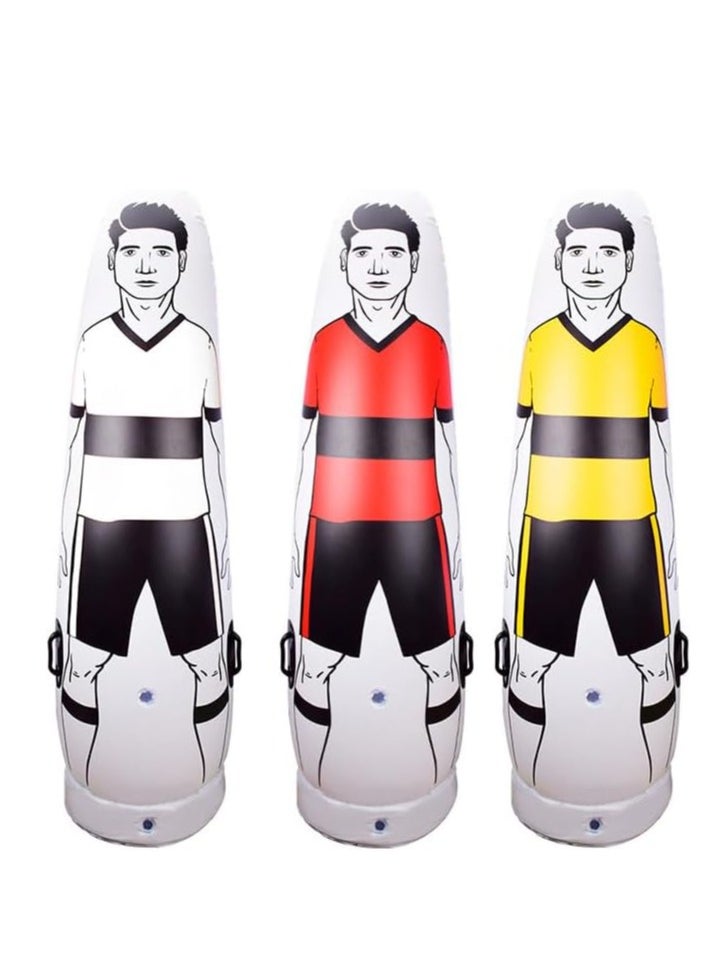 Soccer Training Equipment Pvc Inflatable Free Kick Football Dummy Goalkeeper Soccer Training Dummy