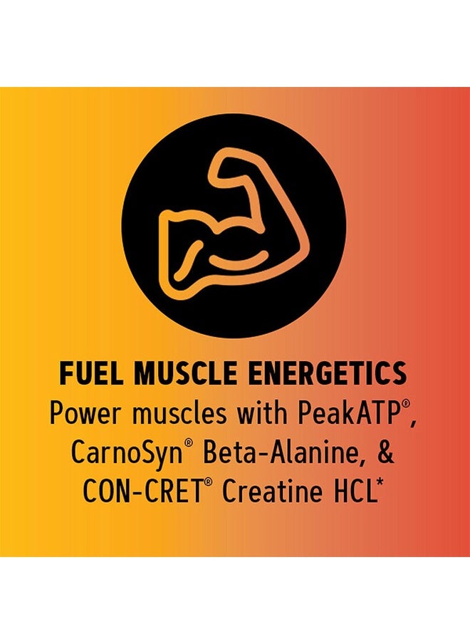 GNC AMP Tri-Phase Multi-Action Pre-Workout | Supports Muscle Performance & Endurance | Lemon Lime | 30 Servings