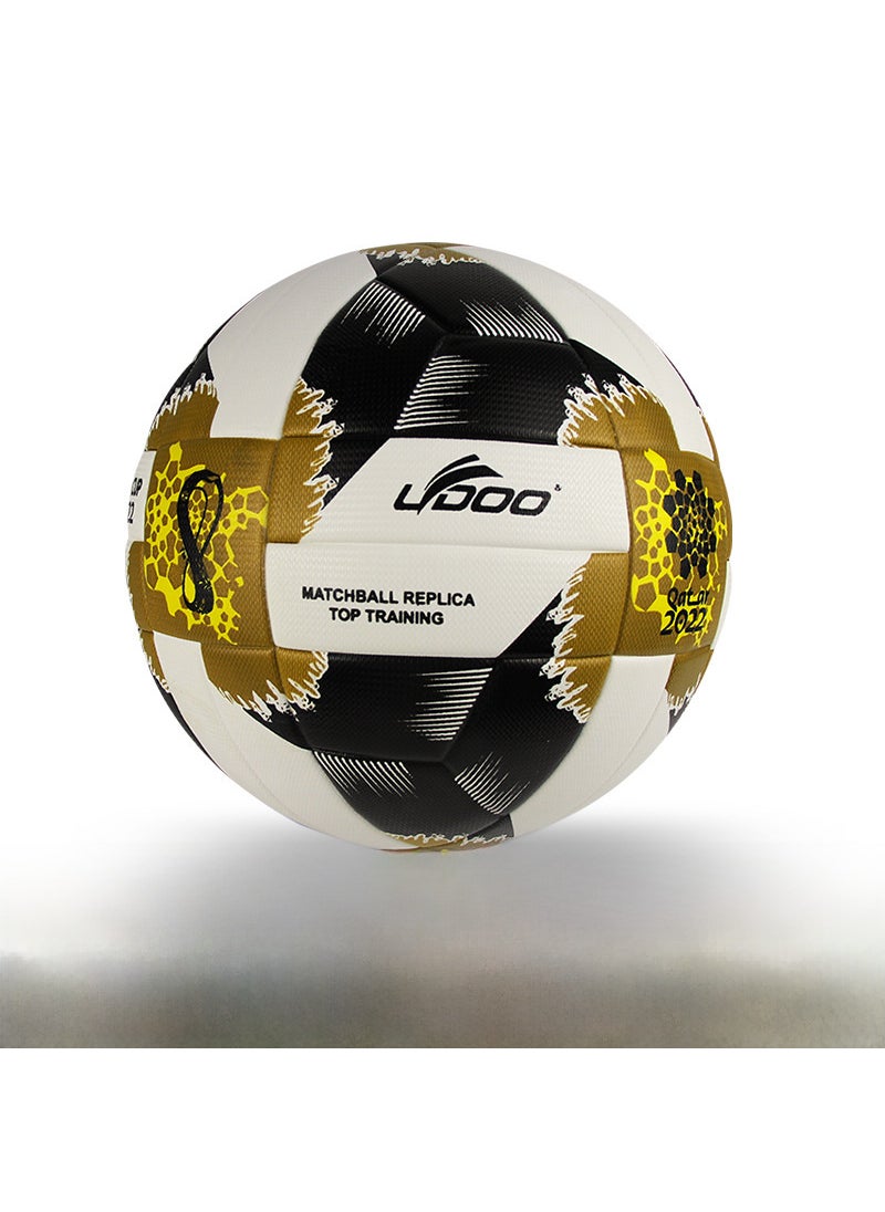 Professional Size 5 Soccer Ball Durable Match Training 8-piece World Cup machine stickers