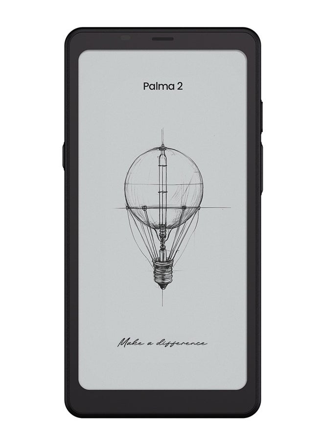BOOX Palma2 6GB+128GB Mobile ePaper With Octa-Core + BSR GPU, Front Light,16MP Rear Camera, w/o sim, Black