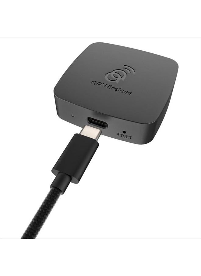 Wireless Android Auto Dongle - Connects Automatically to Android Auto - Easy Plug and Play Setup - Free Companion App - Made in Europe