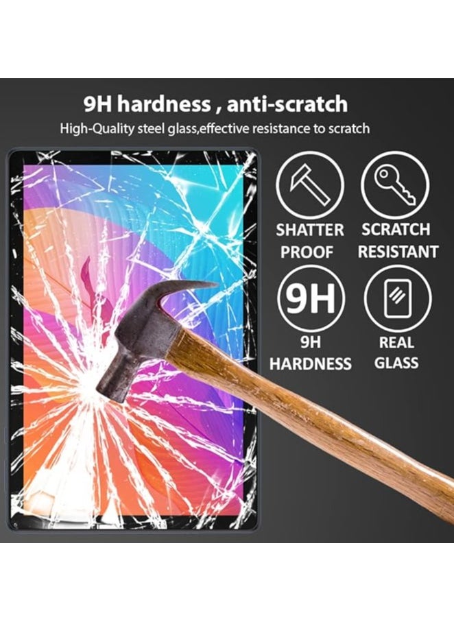 Screen Protector compatible with HUAWEI MatePad T10 / T10s, [10.1 inches], 9H Hardness Tempered Glass Film [HD Full Coverage], (AGR-W09 / AGR-L09) / (AGS3-AL00 / AGS3-W00D / AGS3-W00E)