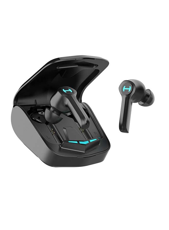 GM4 True Wireless Stereo Earbuds TWS Bluetooth 5.0 Headphones IPX5 Waterproof CVC 8.0 Noise Canceling in-Ear Mic Earphones Voice Assistant Wakening Headset for Work Gaming Gym