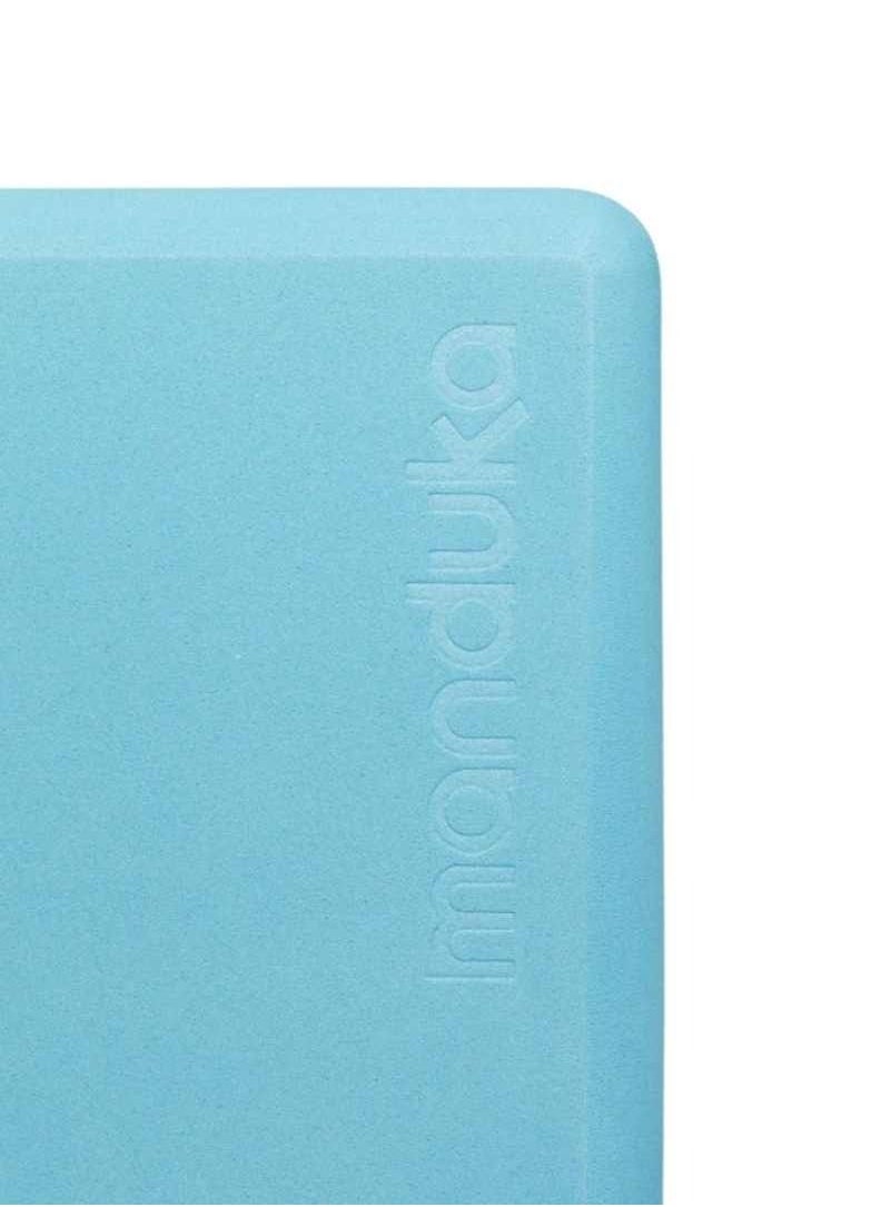 Mini Travel Yoga Block Aqua