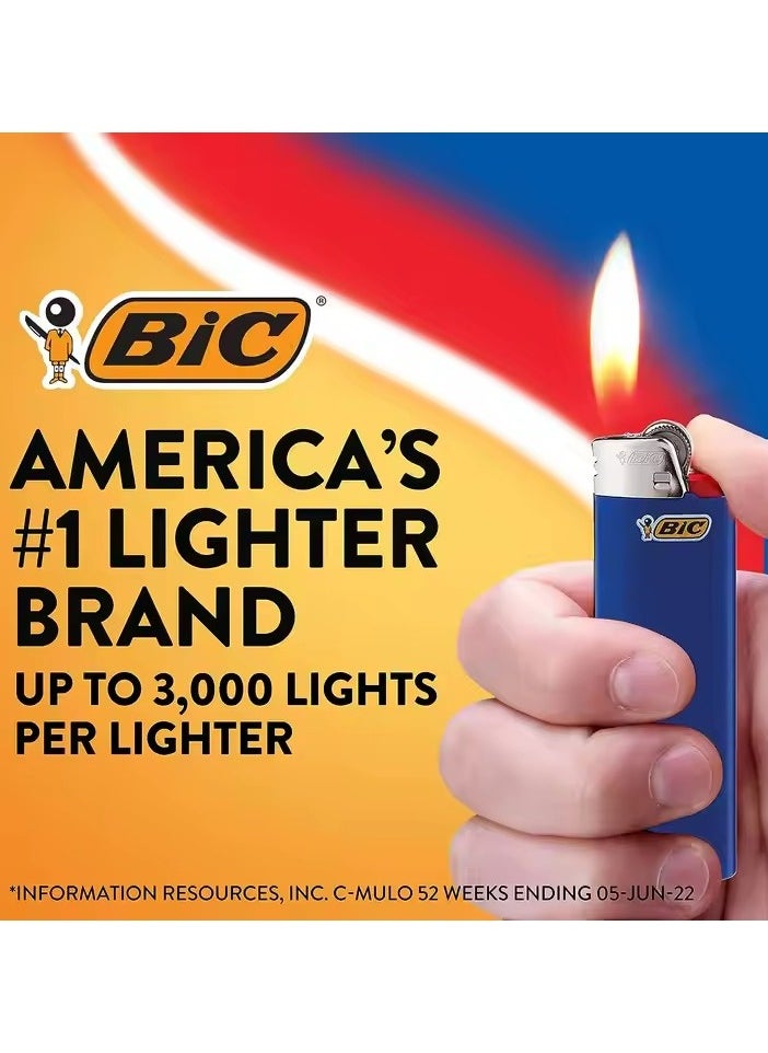 BIC J5 Mini Lighter - 50pc Multi-Color Set