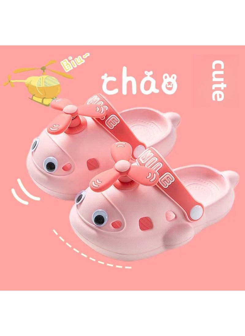 Kids EVA Clogs Summer Slip-Resistant Toddlers Sandals026 Aircraft [Pink]] 026 Aircraft [Pink]]