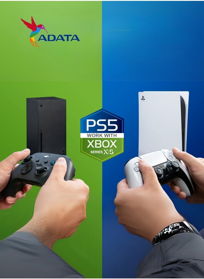 HD330 1TB External HDD | Anti-Shock Hard Drive | Compitable with PS5 and XBOX | Red