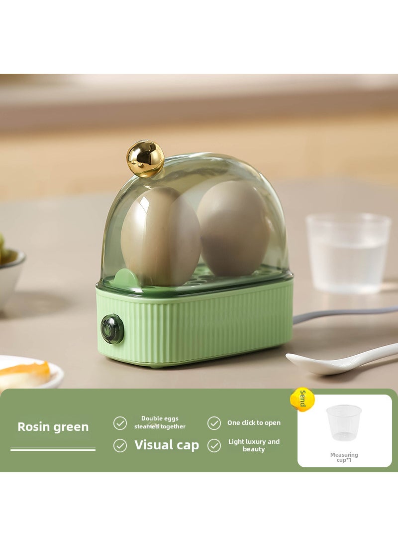 Compact Multi-Function Egg Cooker GX Rosin green egg steamer