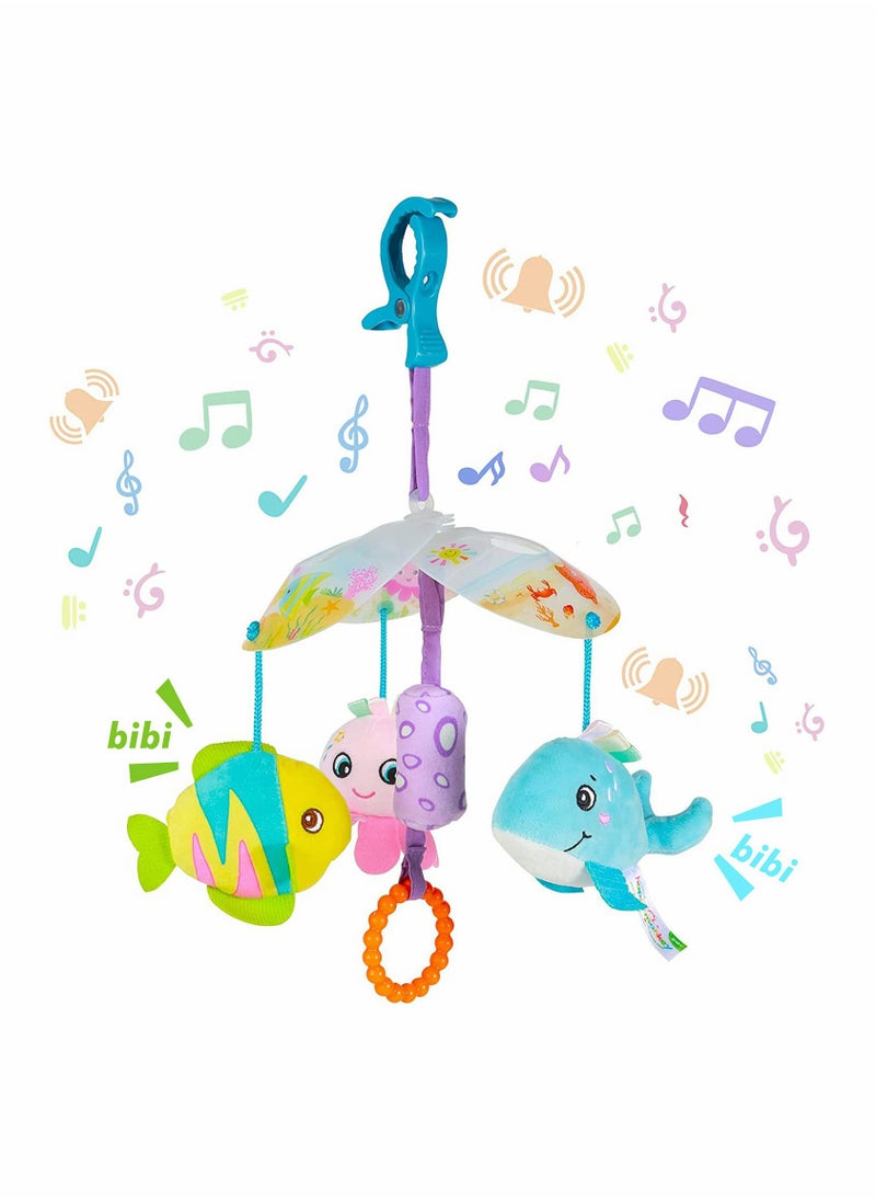 Baby Toys, Can Be Clipped On Car Seat Toys and Baby Stroller Toys, with Hanging Baby Rattles, Sensory Toys for Infants and Young Children, Suitable for Boys and Girls Over 3 Months Old