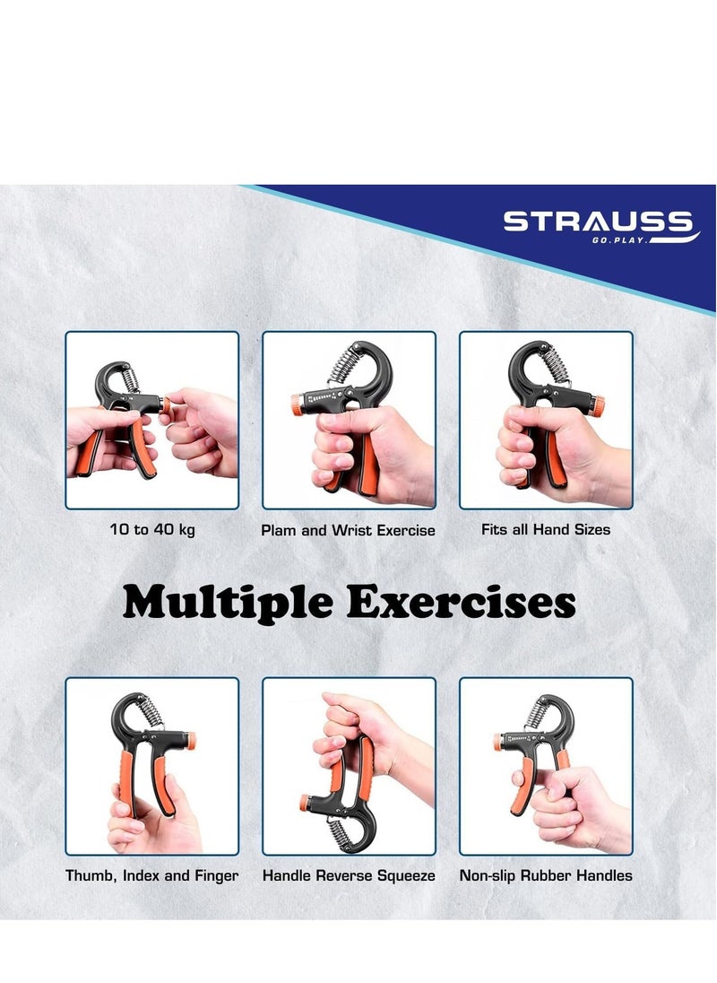 Strauss Adjustable Hand Grip Strengthener