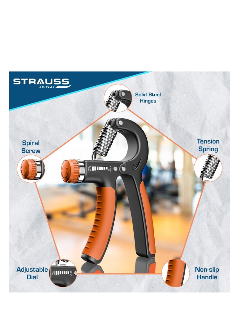 Strauss Adjustable Hand Grip Strengthener