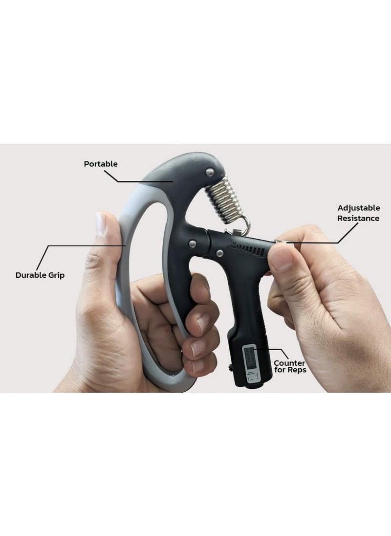 Electronic Adjustable Hand Grip Strengthener,Hand Gripper