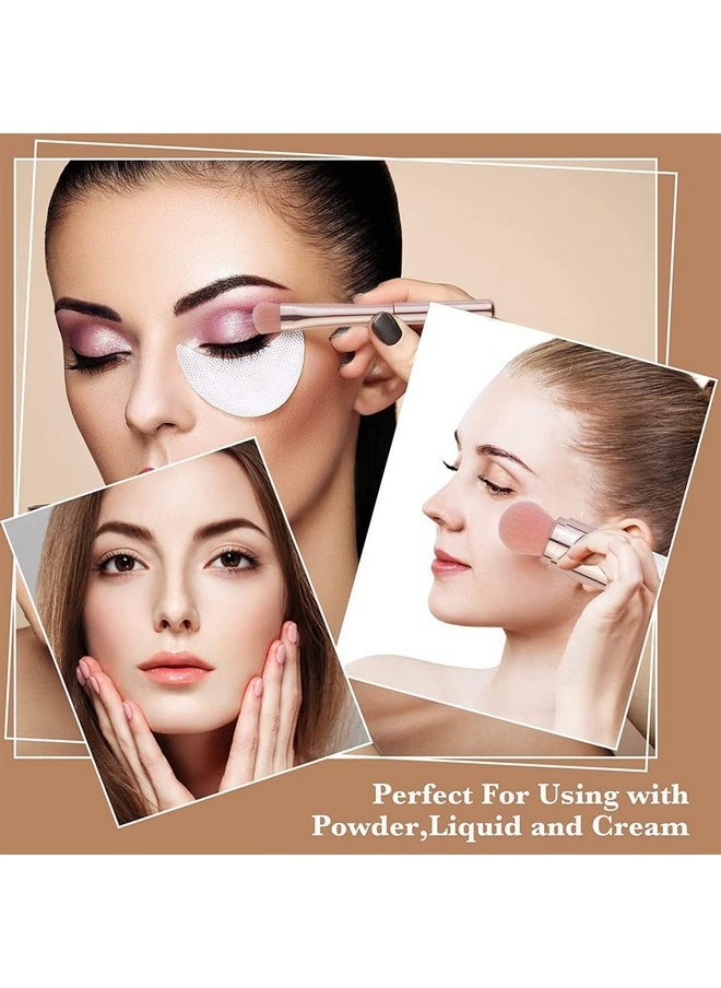 5 In 1 Makeup Brush Set, Includes Foundation Brush, Face Brush, Lip Brush, Eyeshadow Brush And Eyebrow Brush, Travel Portable Mini Cosmetic Make Up Brushes Kits