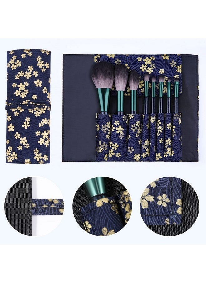 Makeup Brush Set 8Pcs Makeup Brushes Premium Synthetic Powder Eye Shadows Blush Blending Concealers Brush