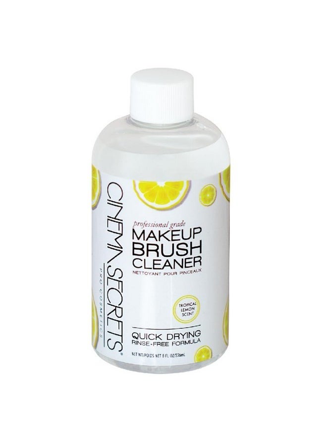 Professional Makeup Brush Cleaner, 8 Fl Oz, Lemon