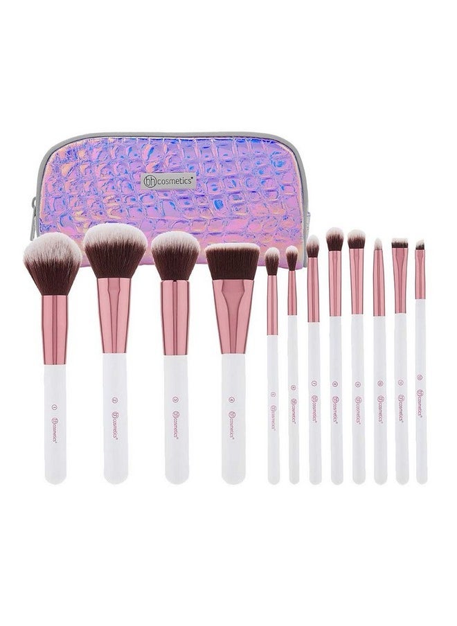 Bh Cosmetics Crystal Quartz Â€“12 Piece Makeup Brush Set