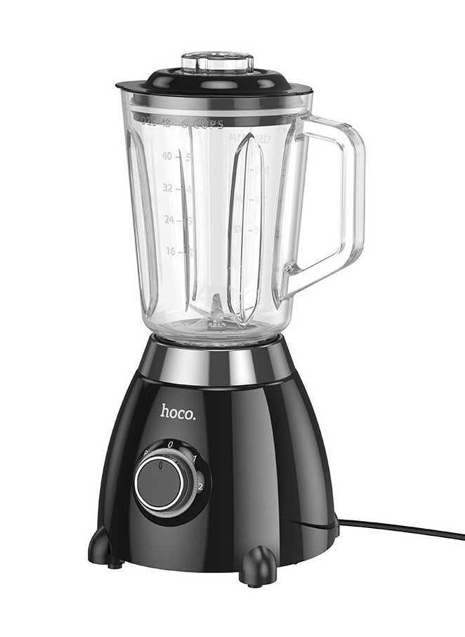 Hoco Electric 500W Retro 1.5L Juicer Maker Fruit Blender Black (HE33)