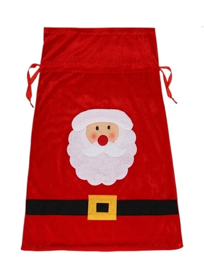 Large Santa Claus  Bag – Tear-resistant, Reusable, Soft Drawstring Sack