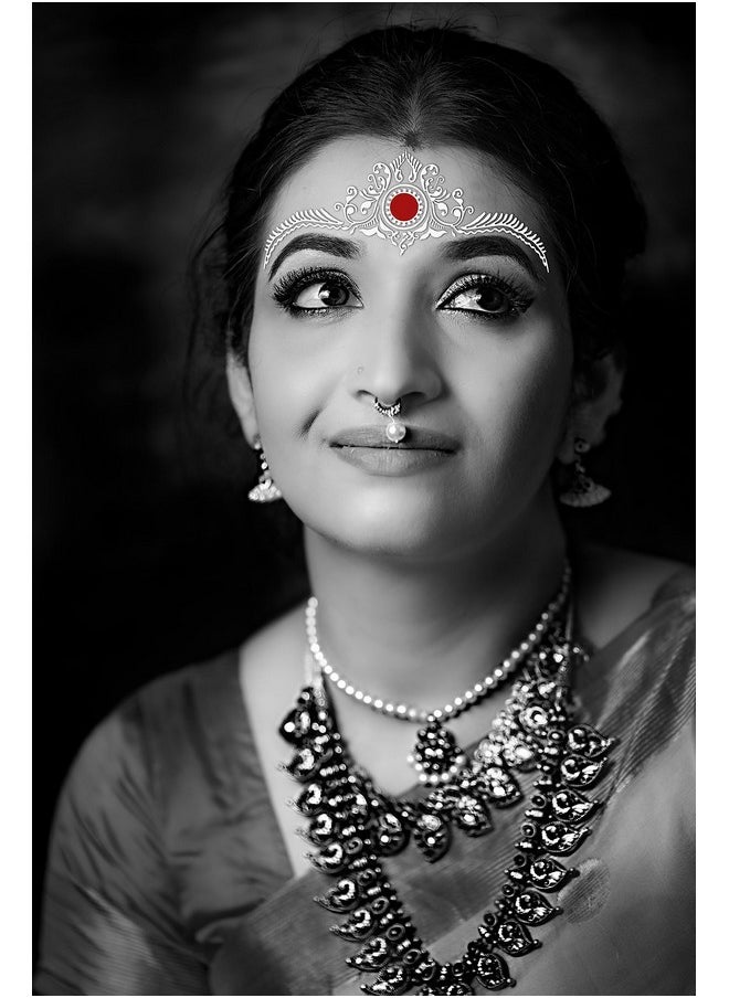 Traditional Bridal Bengali Wedding Bindi For Women (Bin2049)