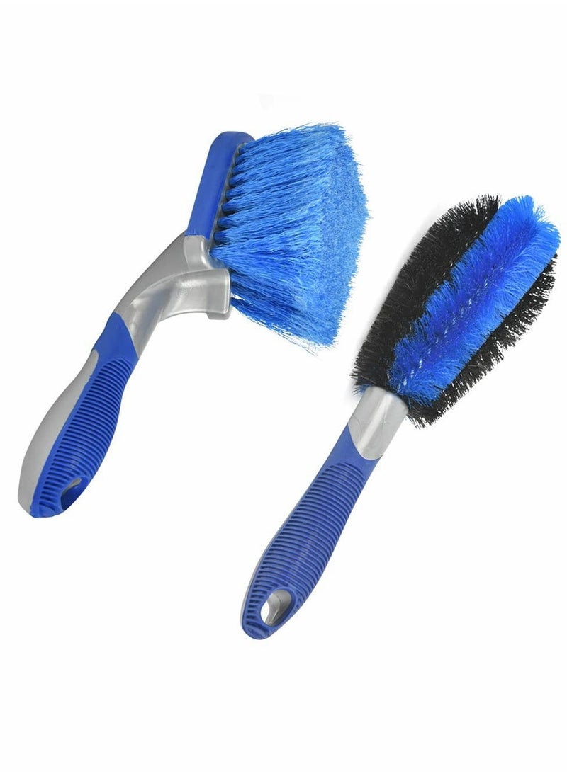 Cleaning Brush Car Wheel Brush Set Auto Bicycle Tire Brush Kit Motorcycle Detailing Brush